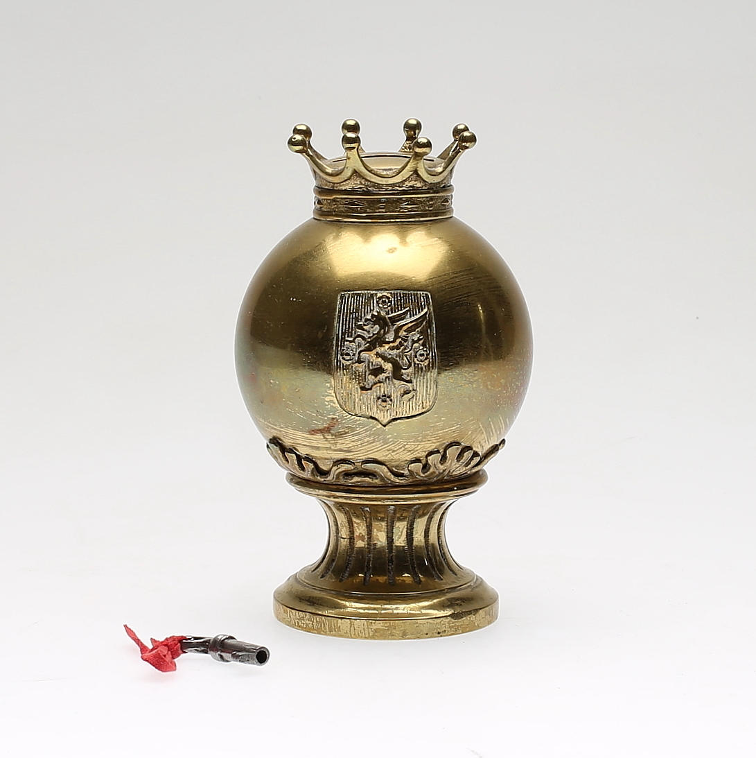 SPARBÖSSA, mässing, Östergötlands Enskilda Bank, 1900-tal.