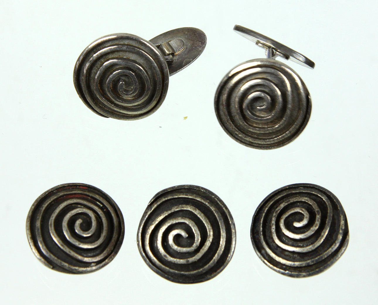 MANSCHETT- OCH KLÄNNINGSLÄNKAR, silver.