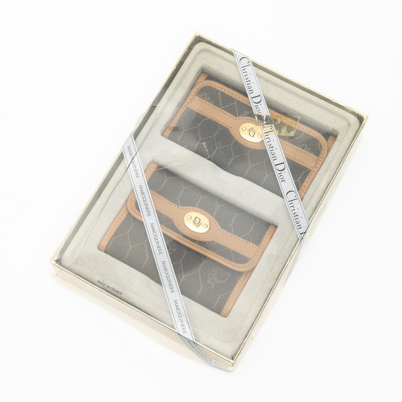 CHRISTIAN DIOR, stock and key case.