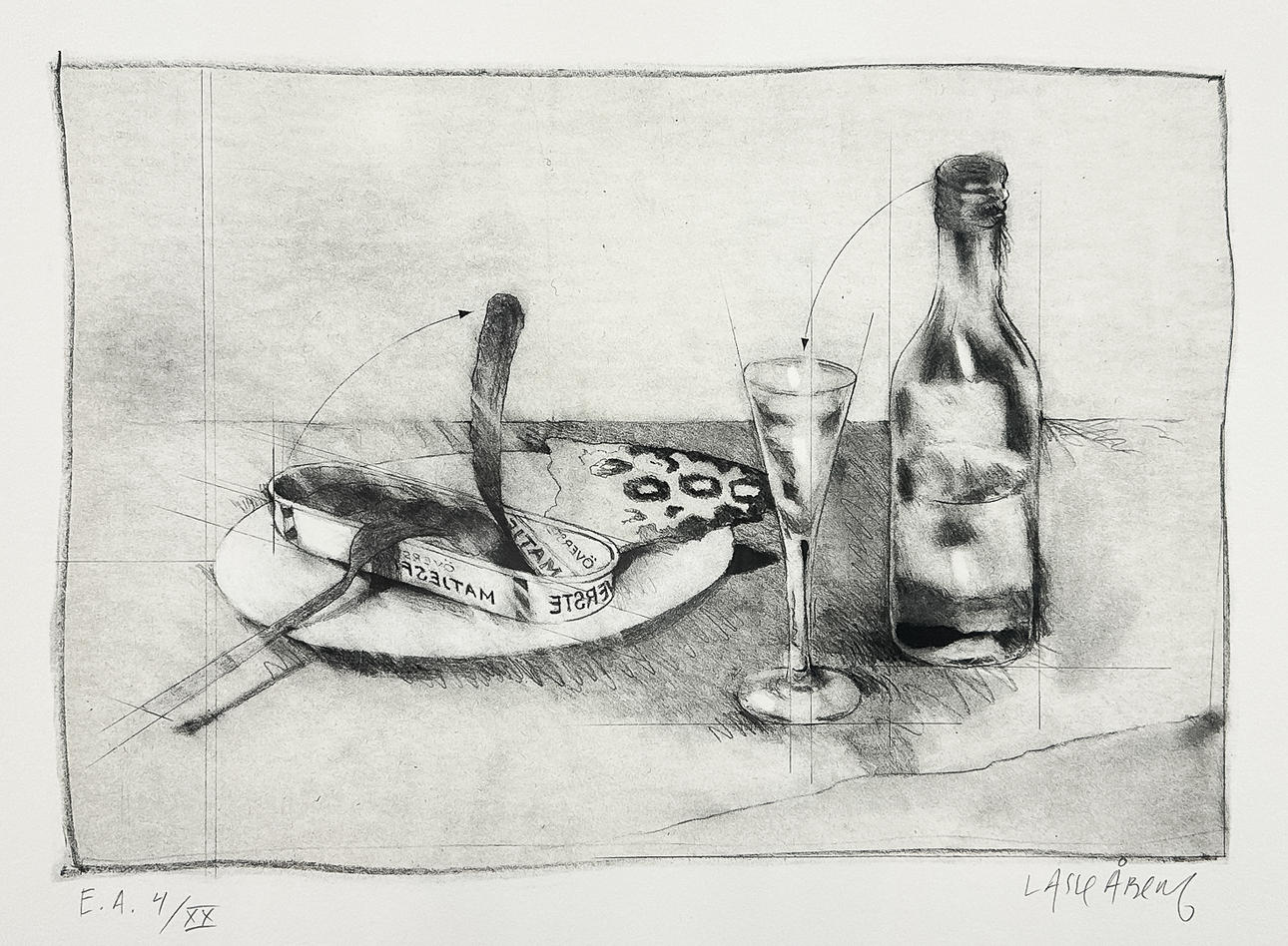 LASSE ÅBERG. SERIGRAPHY, signed, numbered, EA.