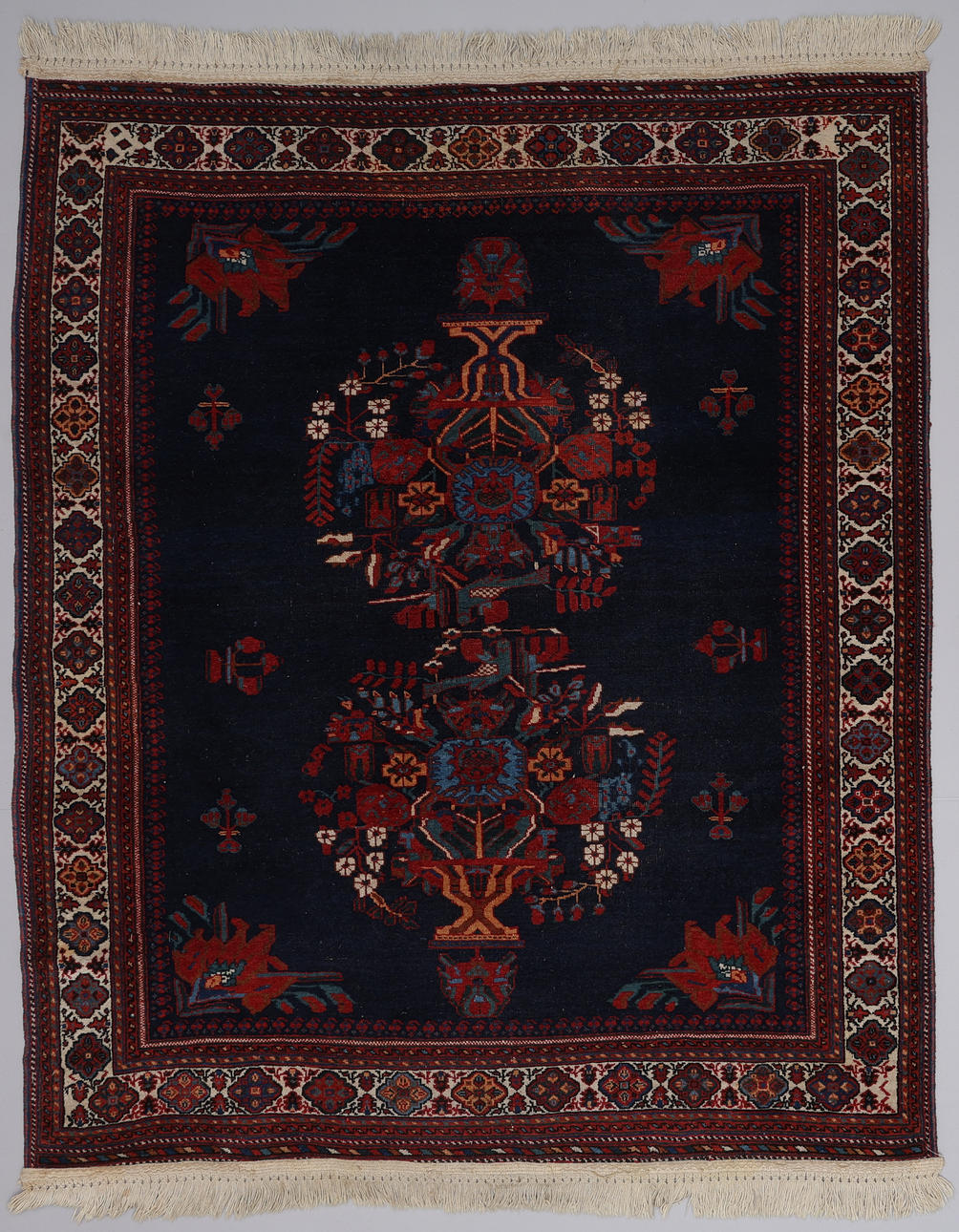 CARPET, CAUCASUS, OLD/SEMIANTIQUE, 155x128 CM.