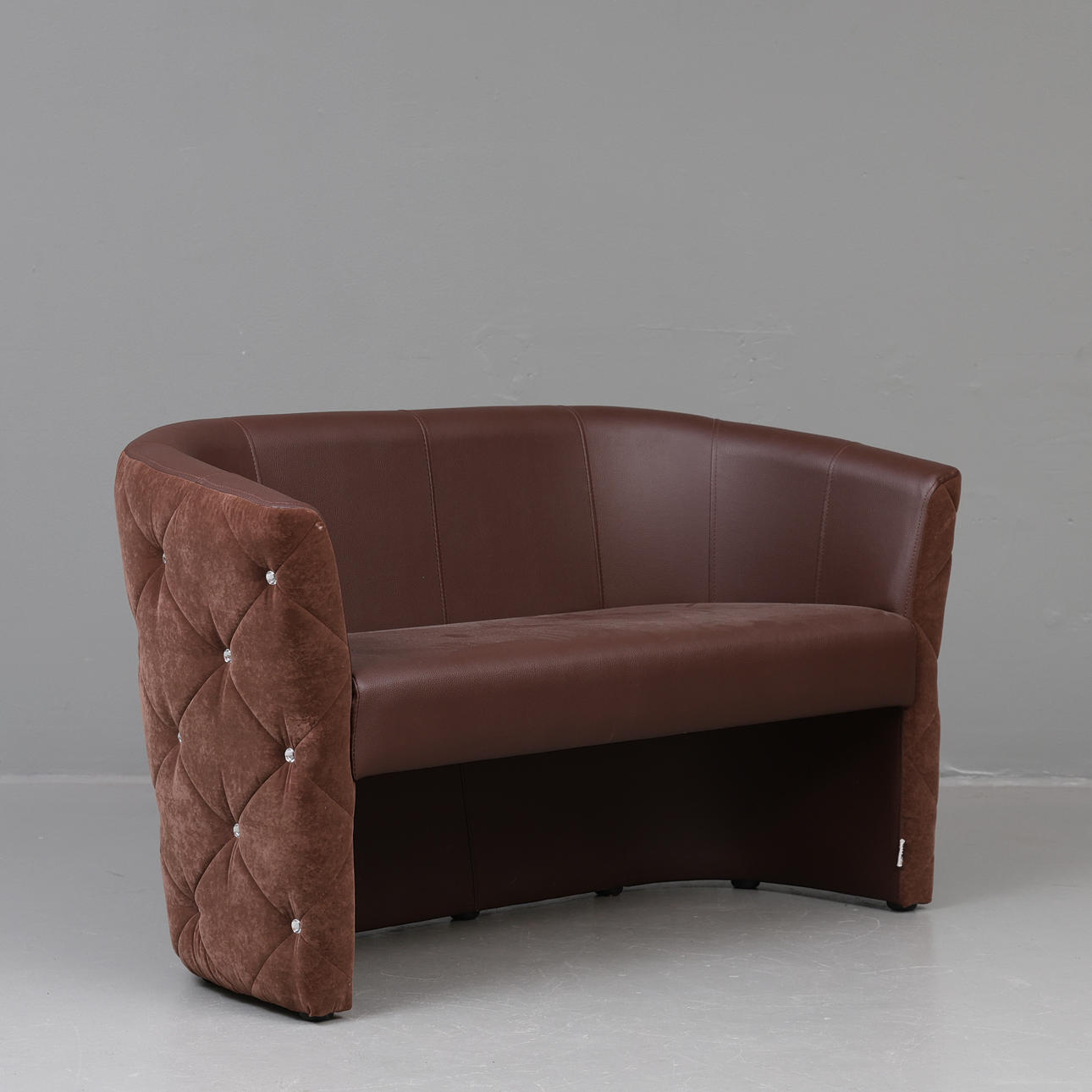 SOFA textile and artificial leather, Sitz.