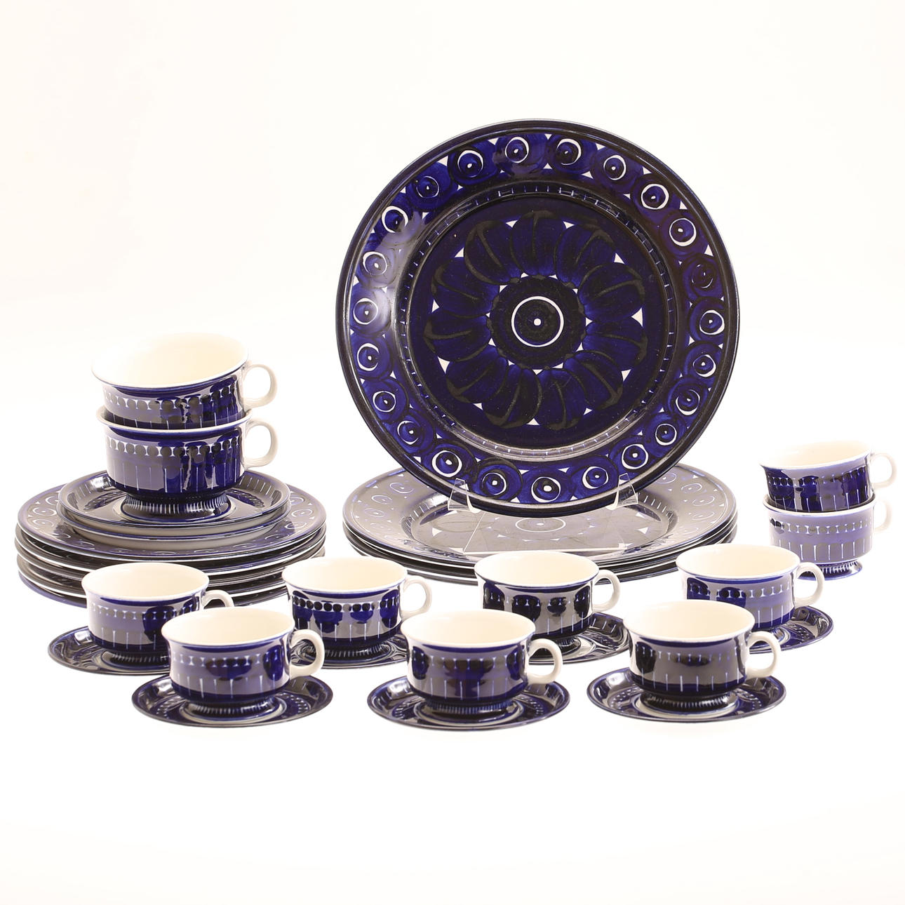 ULLA PROCOPÉ. Servis, porslin, "Valencia", Arabia.