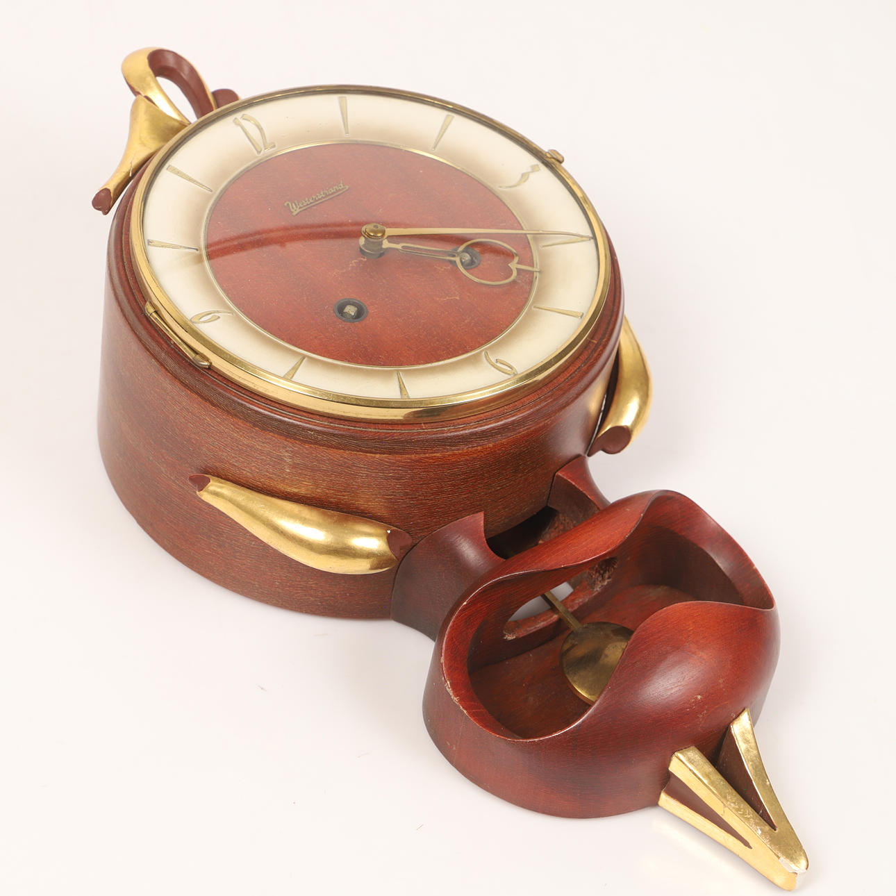 WALL CLOCK, beech, Westerstrand.