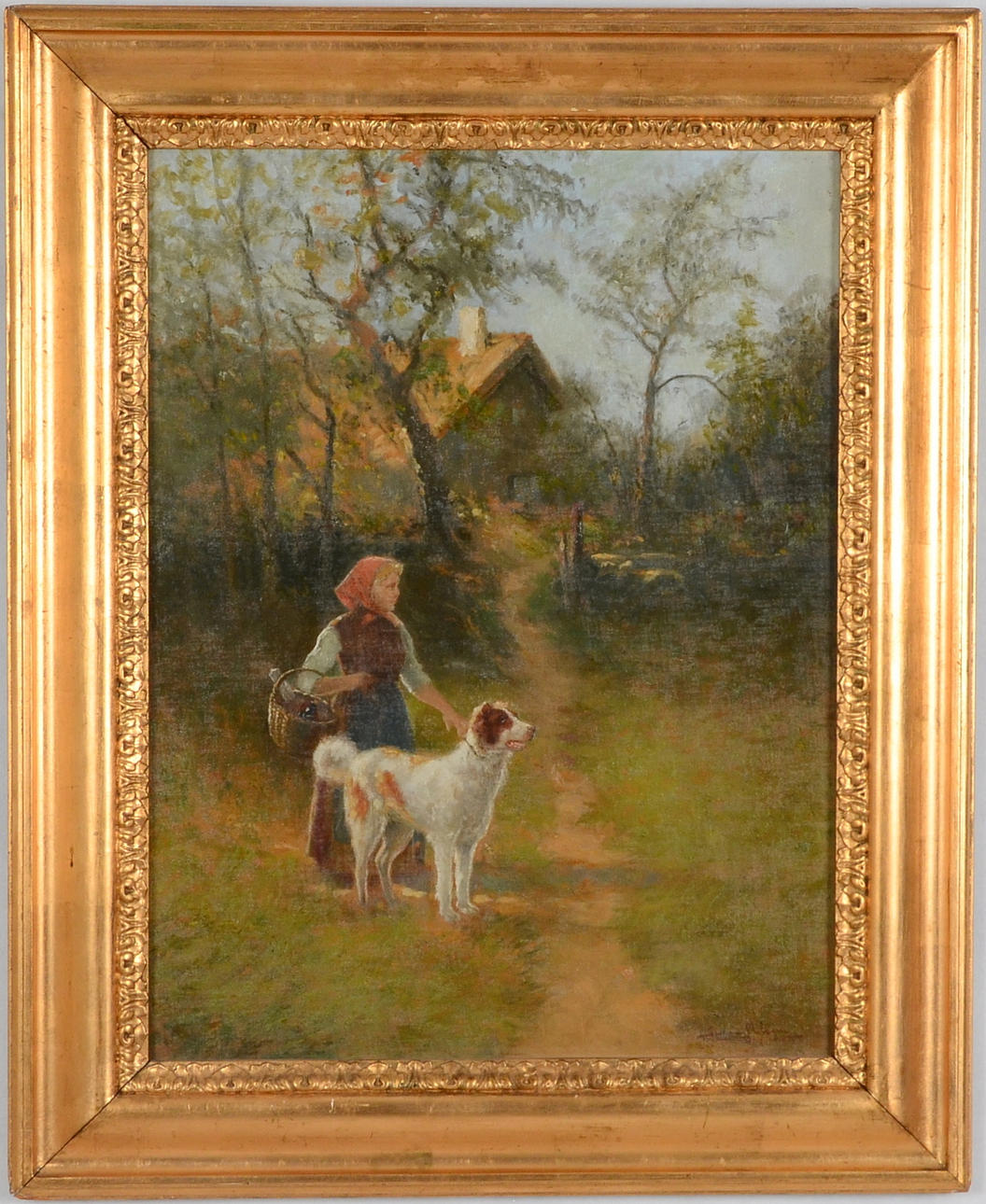 SEVERIN NILSON. Olja på pannå.