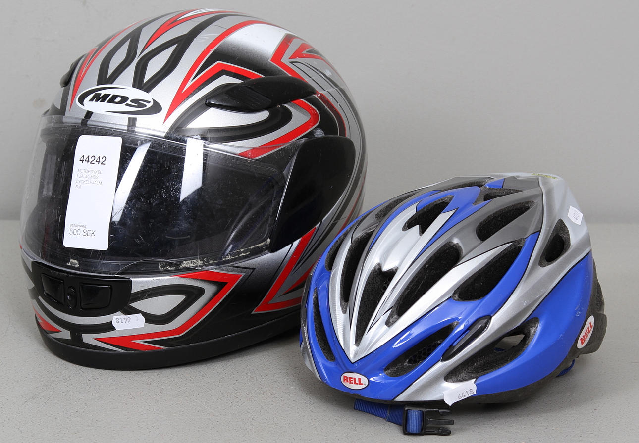 CASCO DE MOTO, MDS, CASCO DE BICICLETA, Bell.
