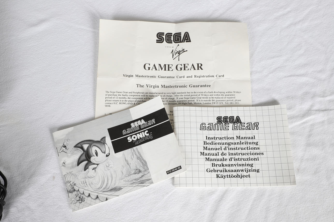 manual de instrucciones + la garantia de la con - Comprar Videojuegos y