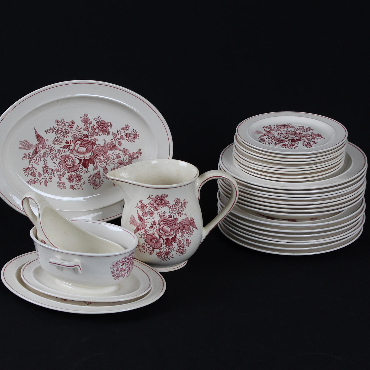 A 29-piece tableware set, “Asiatic”, Gustavsberg.