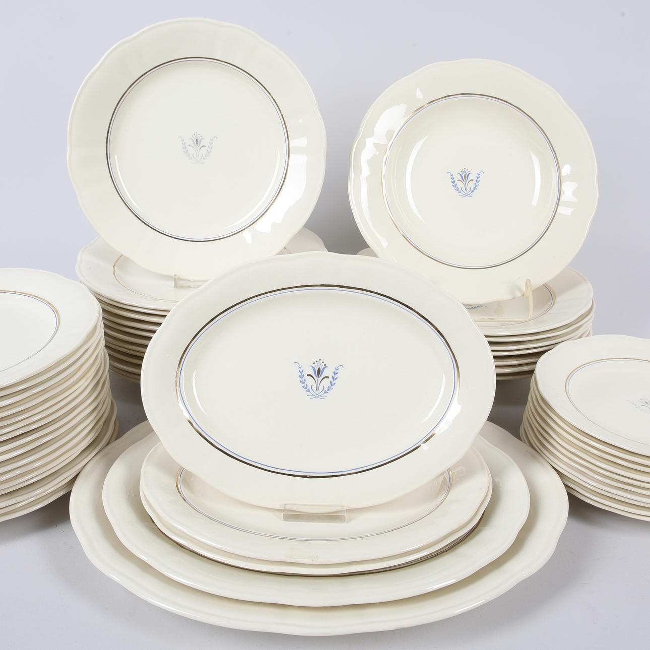A 52-piece tableware set, “Ingrid”, Rörstrand, 1900-first half.
