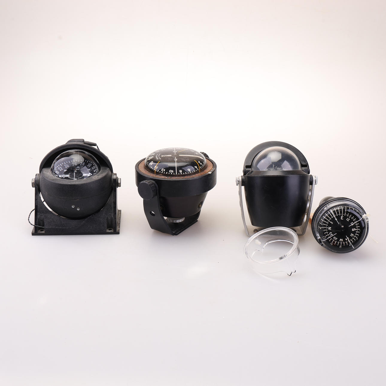 BOAT COMPASSES, lot, inter alia, Silva, contemporary.