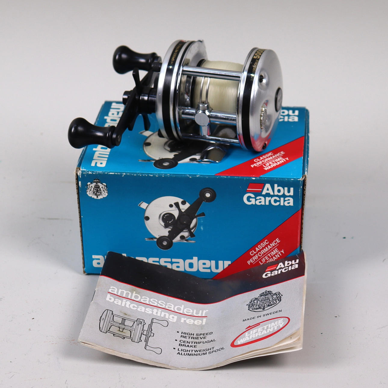 FISHING REEL, Ambassadeur 5000, ABU Garcia, Svingsta. Collectables -  Fishing equipment - Auctionet