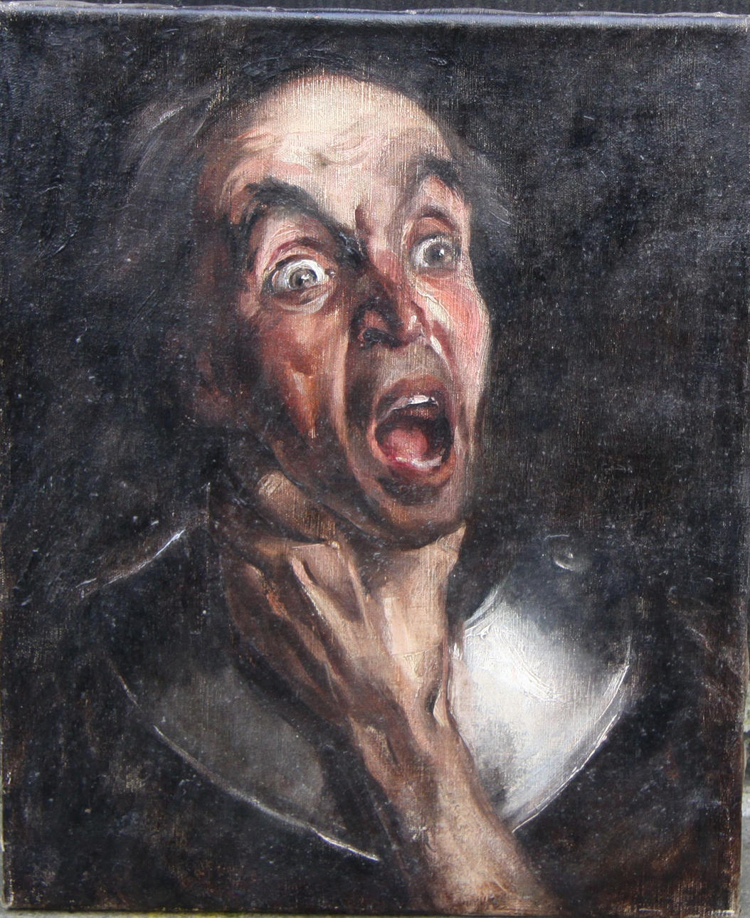 OKÄND KONSTNÄR. Olja på duk.