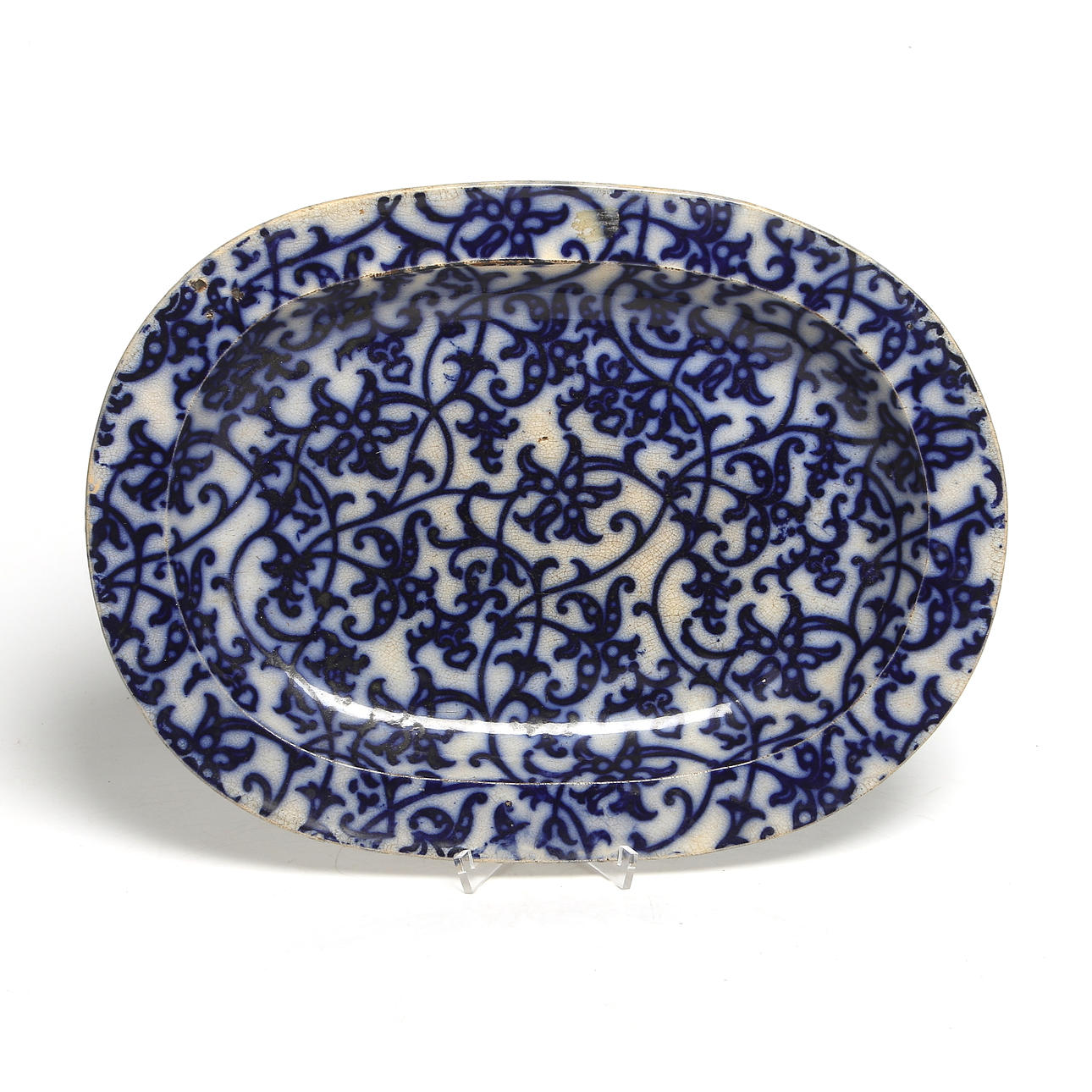 SERVERINGSFAT, flintgods, Gustafsbergs porslinsfabrik, 1800-tal.