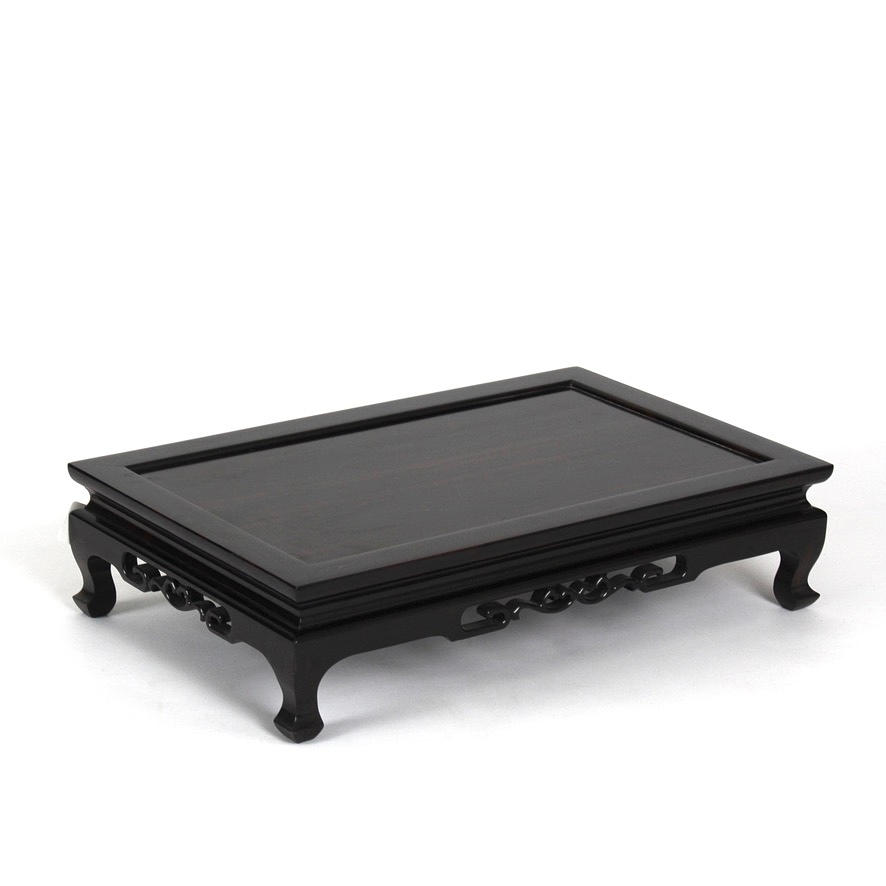 CHINESE ALTAR TABLE, painted, probably sandalwood.