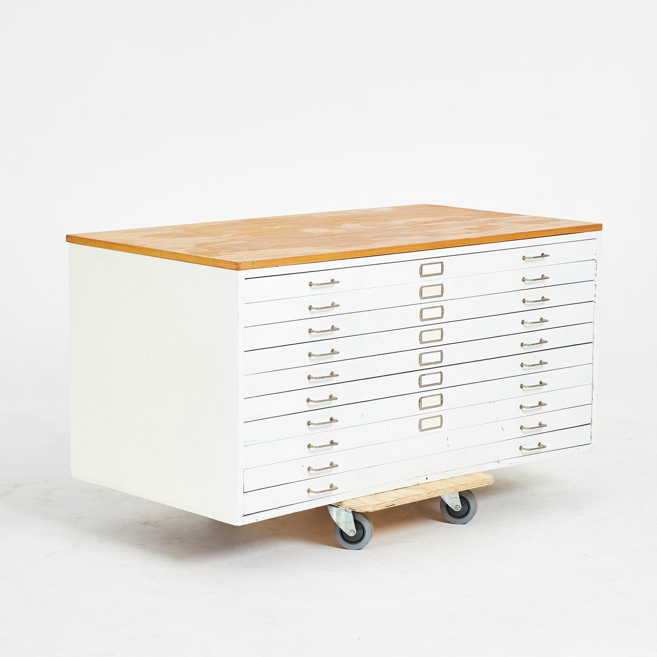 ARCHIVHURTS. Mid 20th century, painted white.