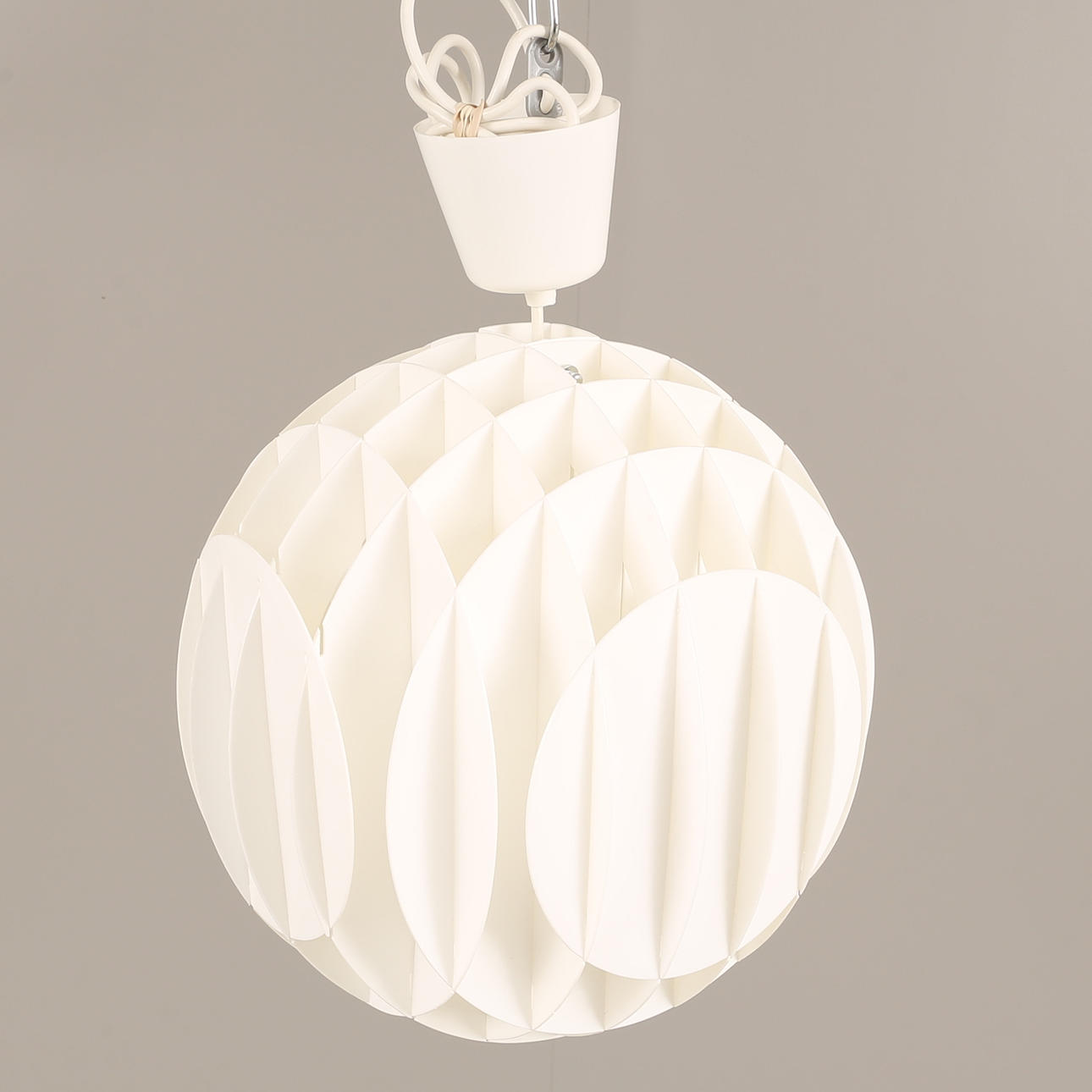 TAKLAMPA, plast, lyktan, 1900-tal.