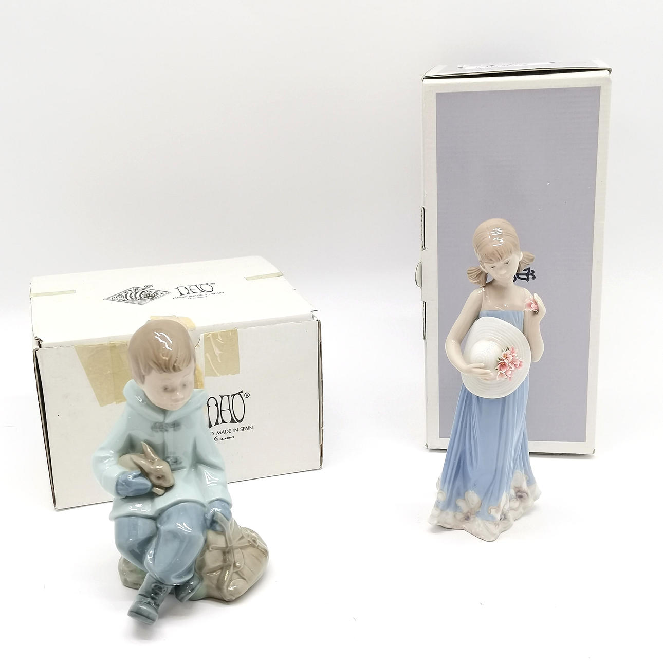 *LLADRO COURTNEY & NAO BOY.