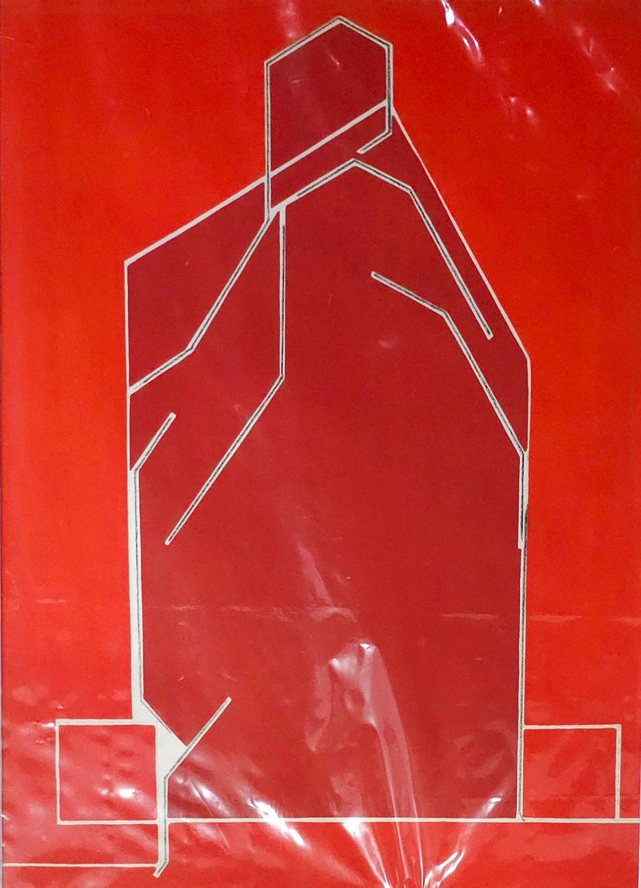 AFTER PABLO PALAZUELO. Untitled. Lithograph on paper.