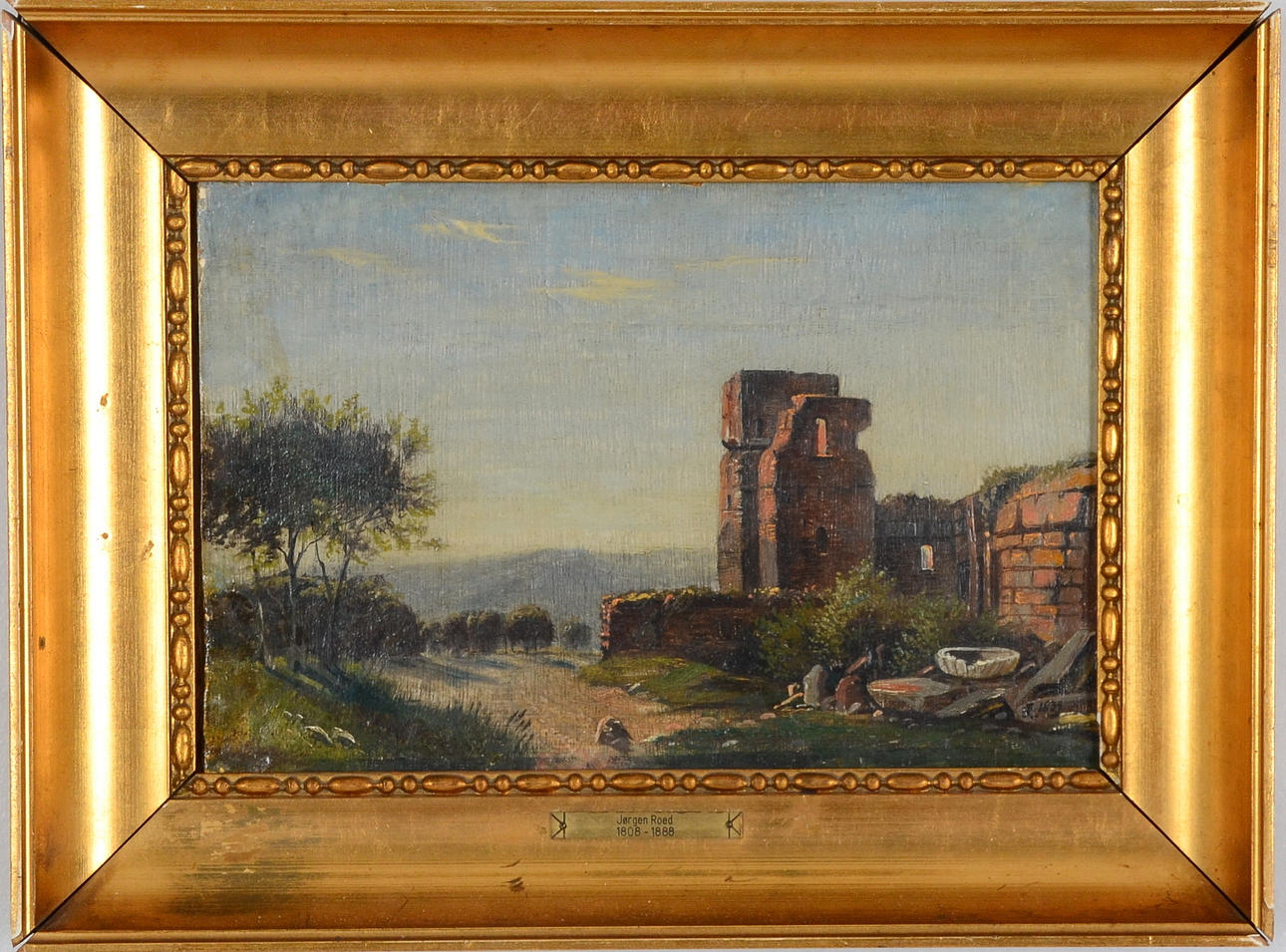 JØRGEN ROED. Olja på duk.