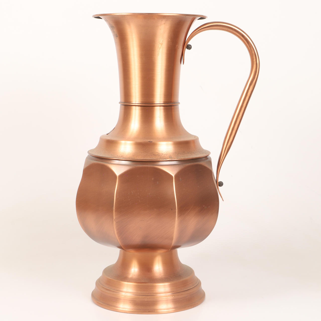 VASE WITH HÄNKEL, copper, Germany.