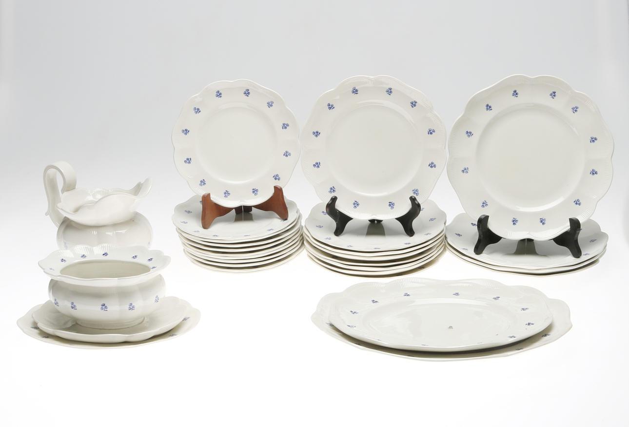 SERVISDELAR, 28 st, "Särö", Gefle Upsala Ekeby, 1900-talets andra hälft.