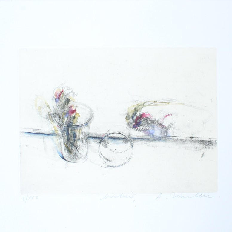 ALESSANDRO NOCENTINI (1949). Etching, “Untitled, limited.