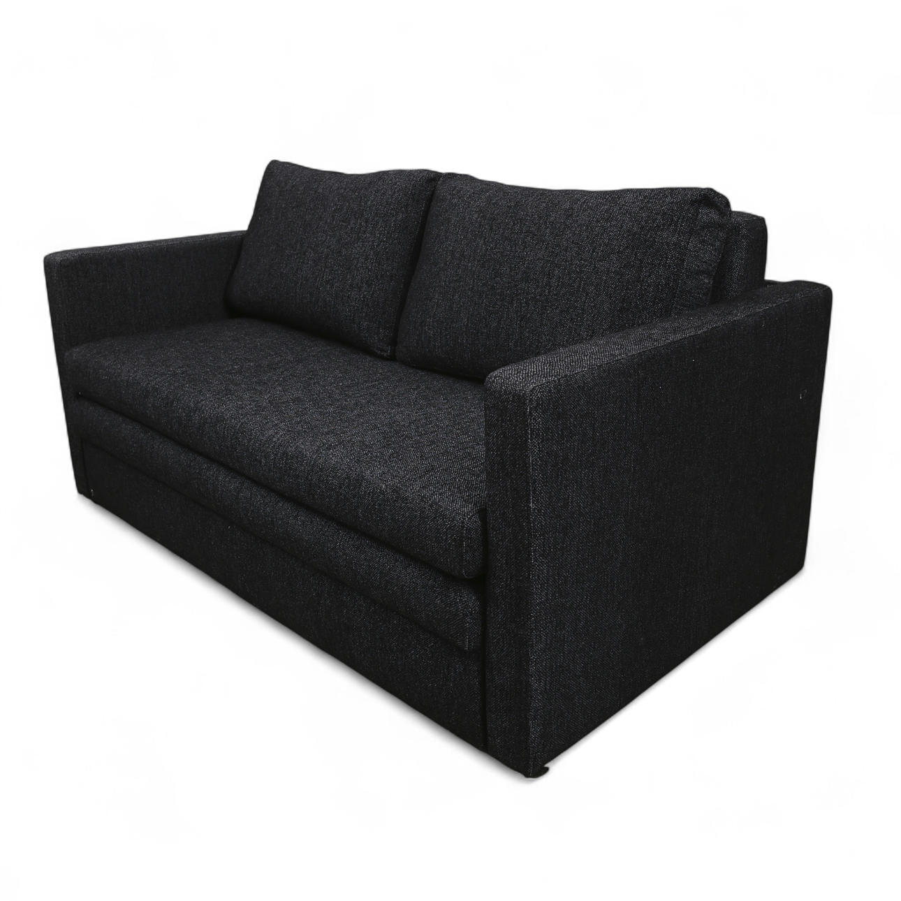 SOFA BED, textile upholstered, purchased in 2015.