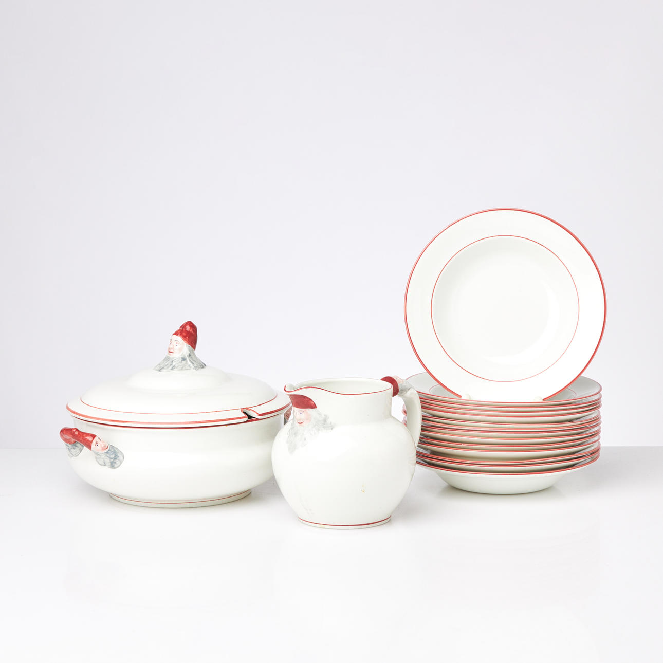 A 16-dlr “Herrgårdsjul” Christmas set, flintware, Rörstrand.