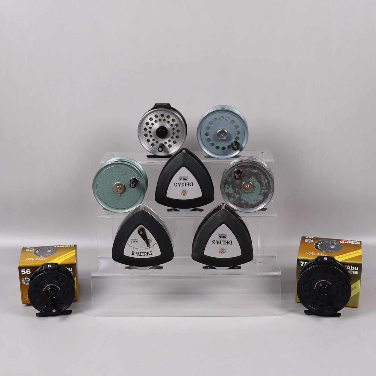 FLUEFISKERHJUL, ABU, Record, 9stk.