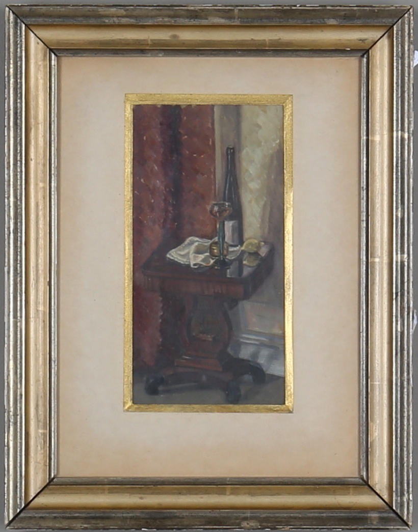 UNKNOWN ARTIST, oil on Board. Art - Paintings - Auctionet
