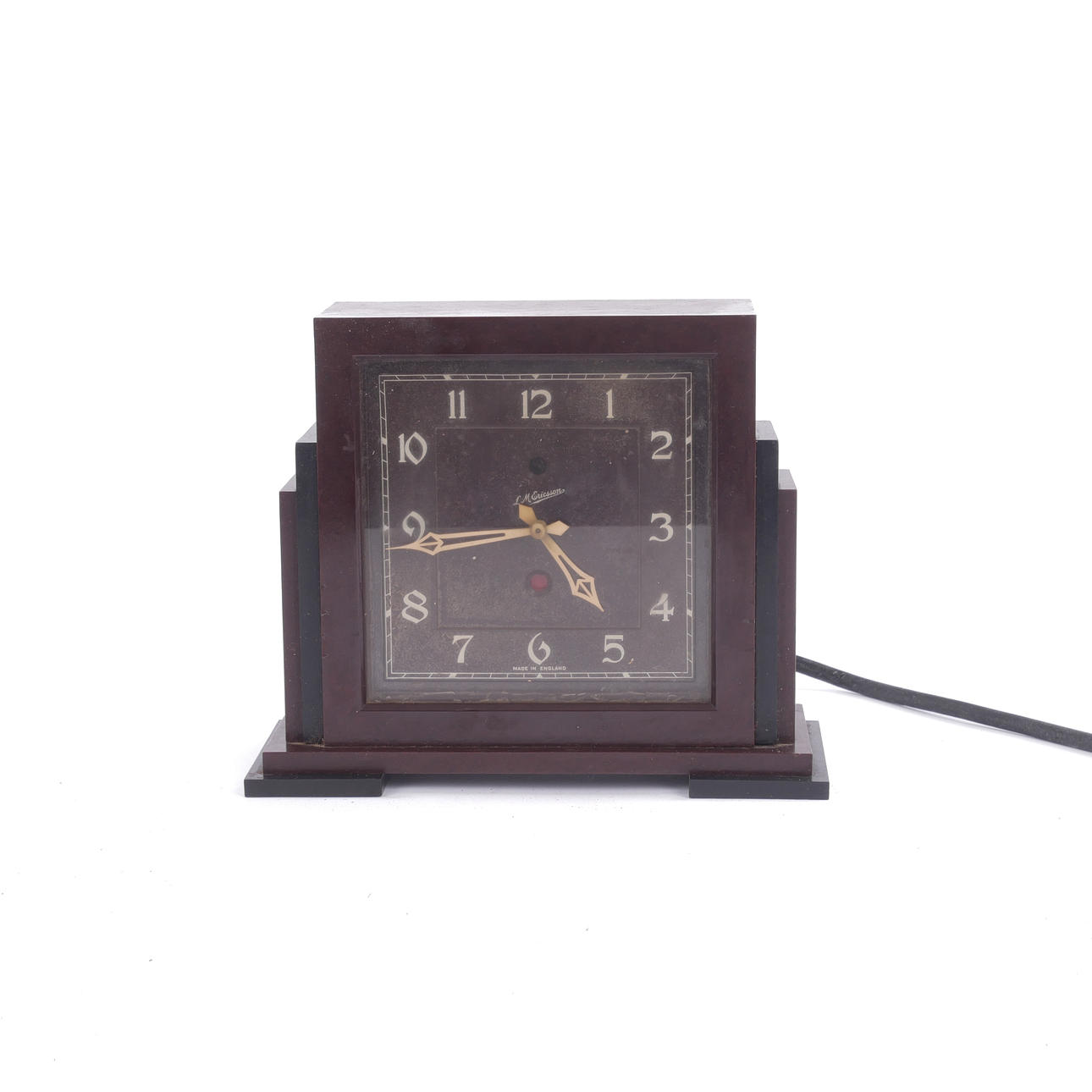 TABLE CLOCK, LM Ericsson, England, 1935.