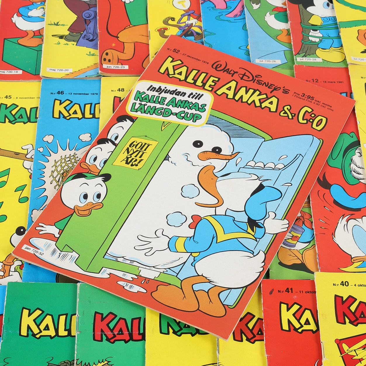 DONALD DUCK & Co, 67 comic books, 1978-1981.