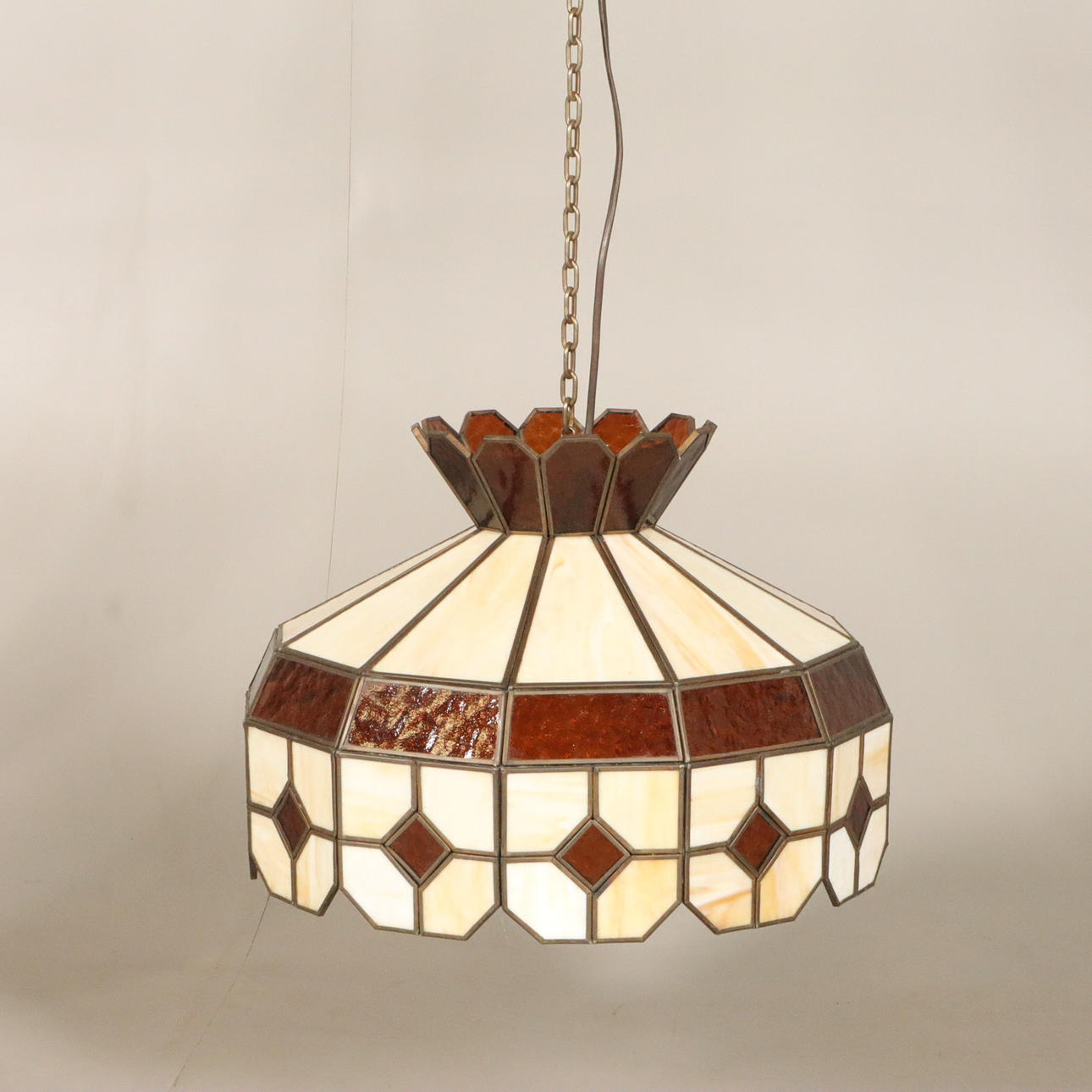 CEILING LAMP, Tiffany style.