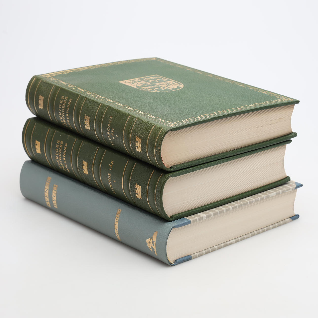 Three books, rural literature.