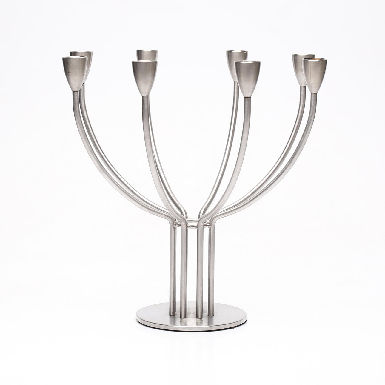 HAGBERG. Candelabra, stainless steel, IKEA.