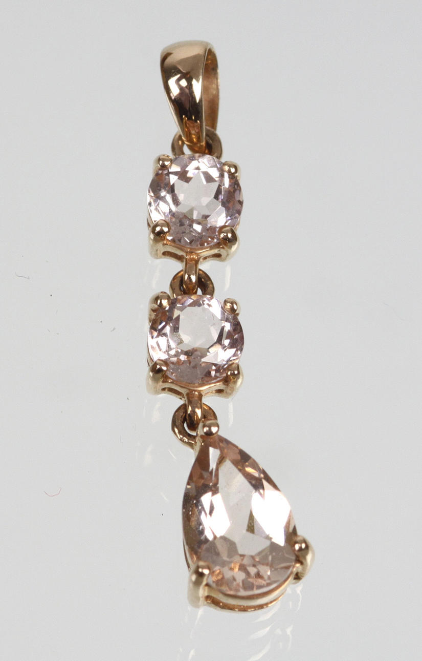 HÄNGE, kaskad, 585 roséguld.