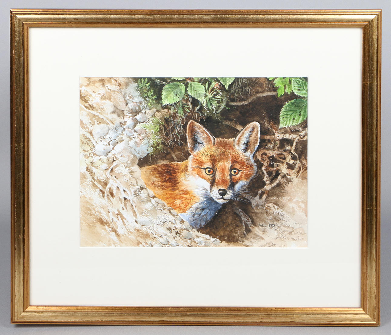 NEIL COX (BRITISH, B.1955) FOX CUB.