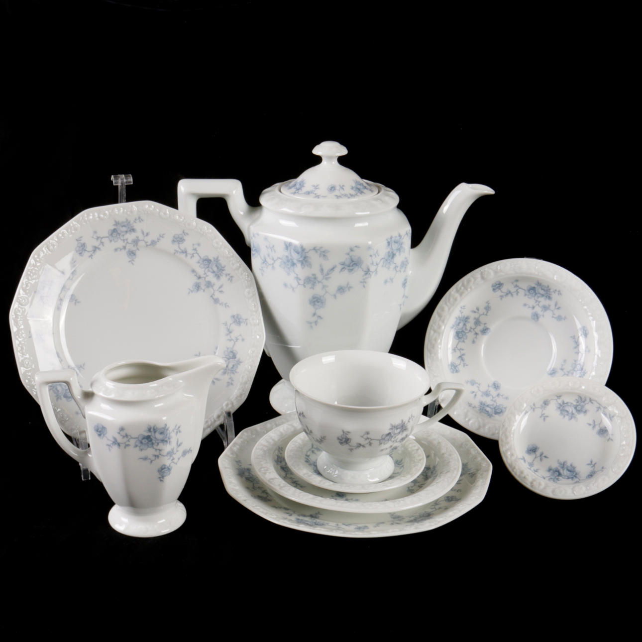 KAFFESERVIS, 44 delar, porslin, "Maria", Rosenthal, 1900-tal.