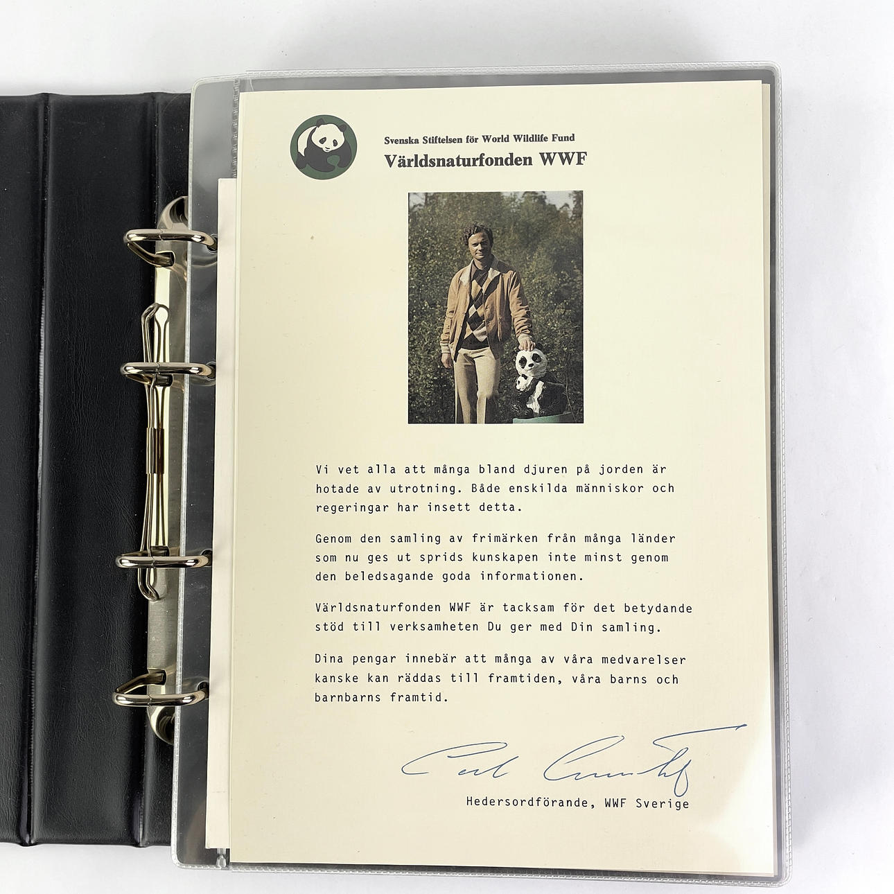 WWF 切手アルバム STAMPS, WWF World Wildlife Fund, in album. Coins, Medals & Stamps
