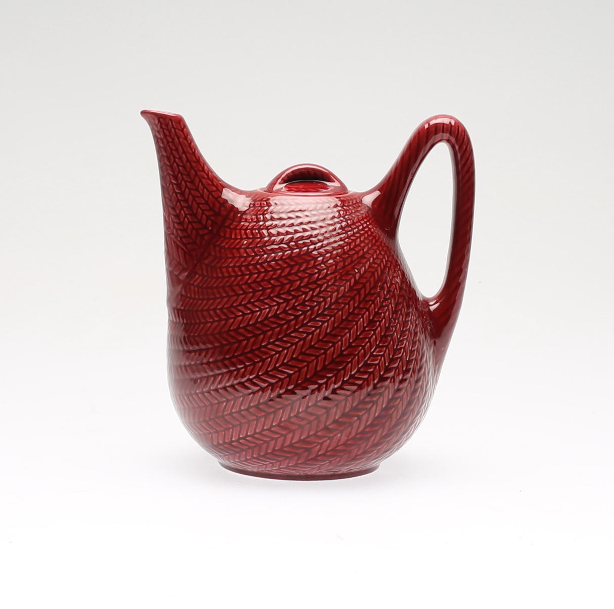 TEKANNA, porslin, "Blå Eld", Rörstrand.