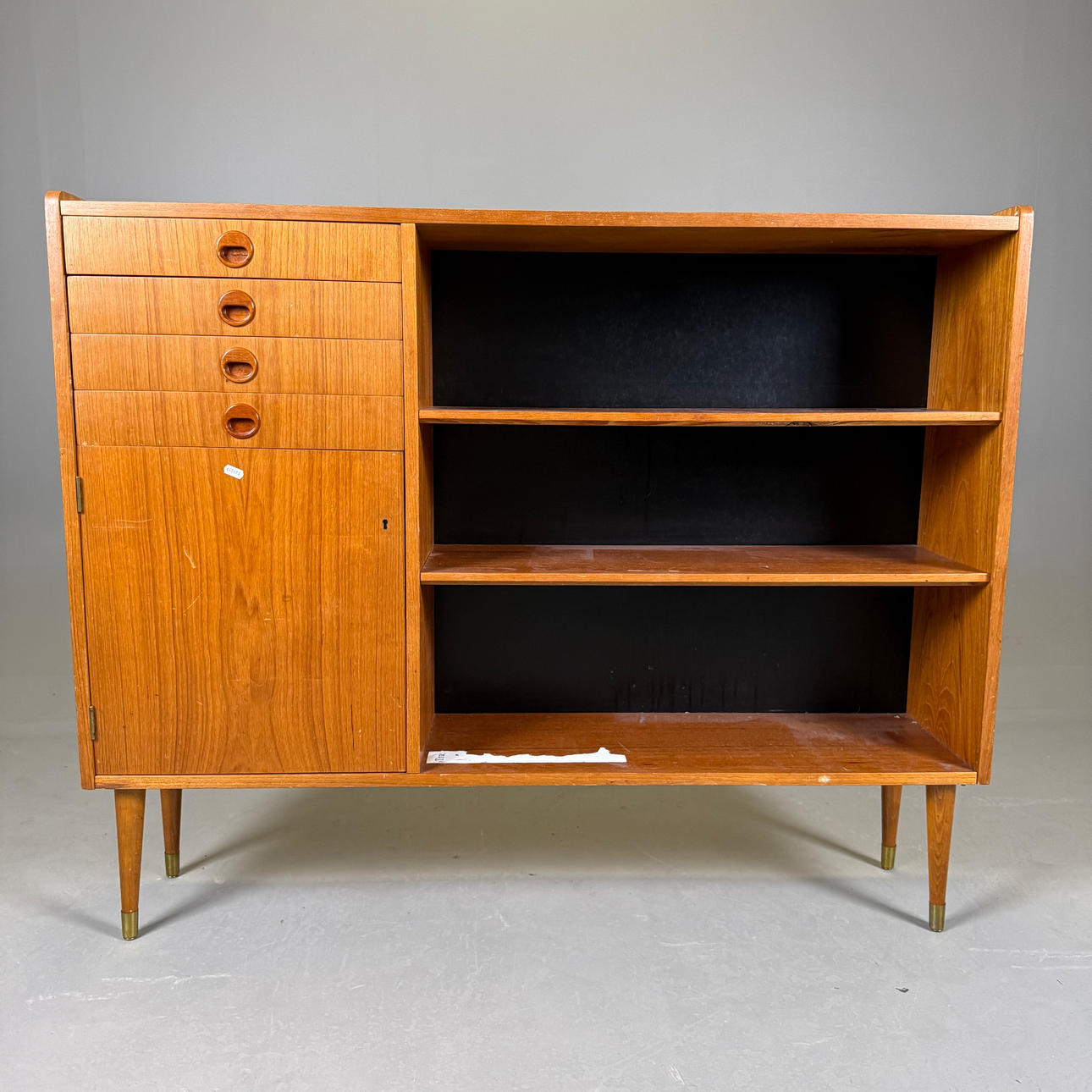 A Swedish bookcase, 1950/60's.