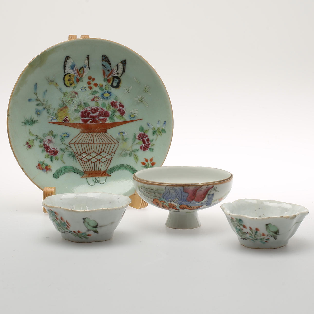 SKÅLAR, 3 st, FAT. Porslin, Kina.