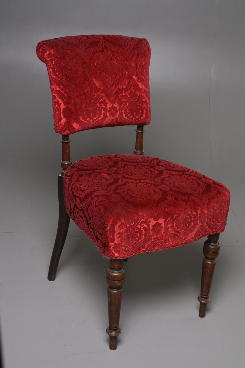 FÅTÖLJ, nyrenässans, sekelskiftet 18/1900-tal.