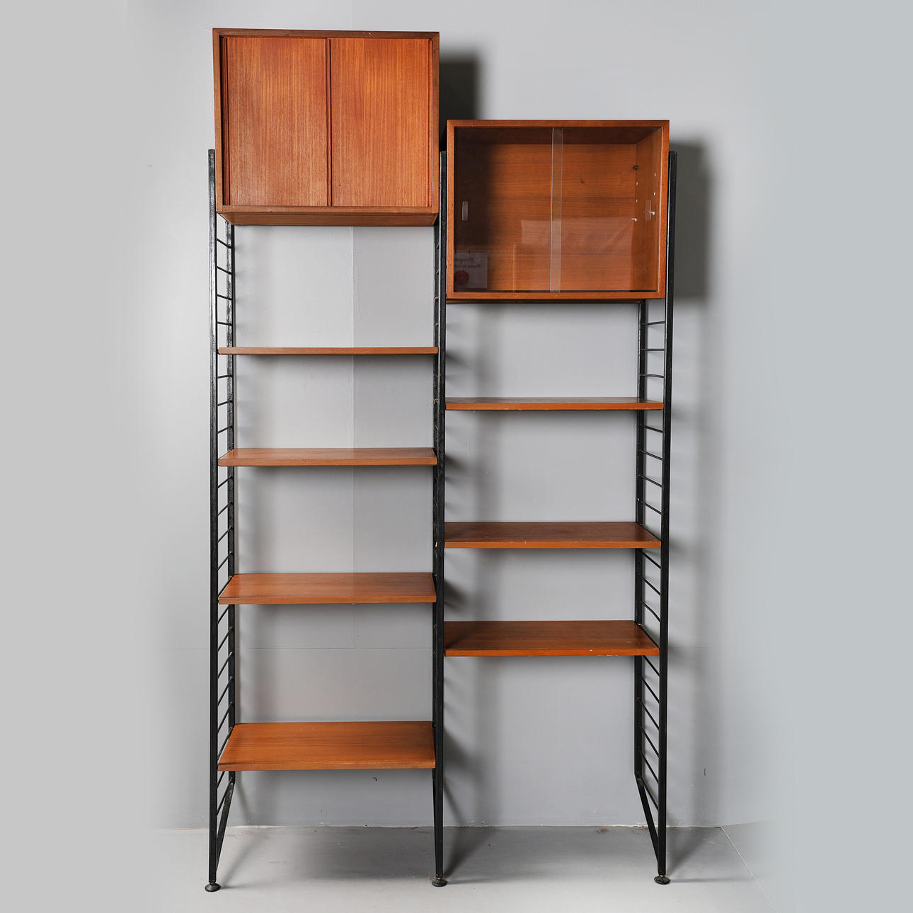ROBERT HEAL FOR STAPLES. A LADDERAX SHELVING UNIT.