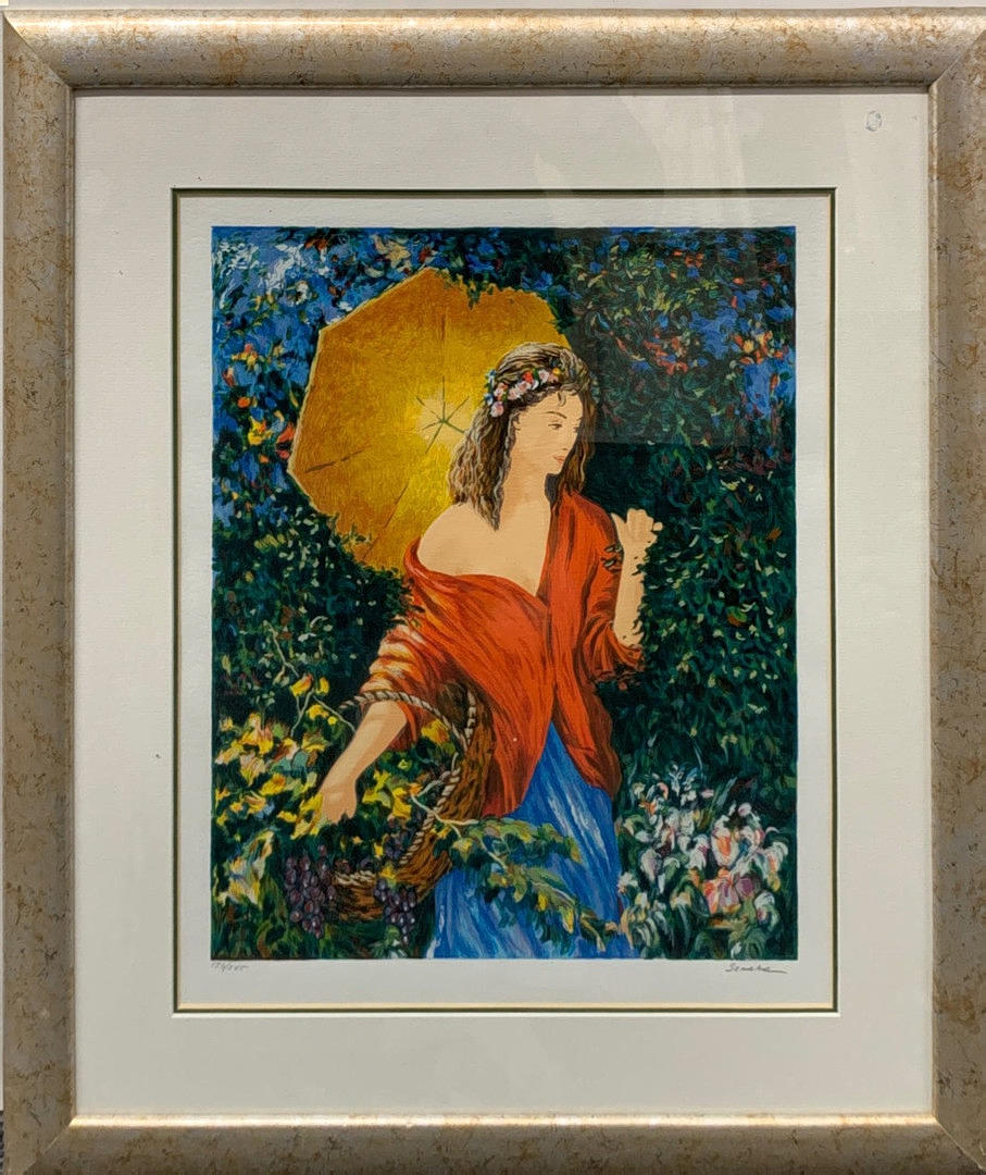 IGOR SEMEKO. "PEACEFUL MOMENT" SERIGRAPH.