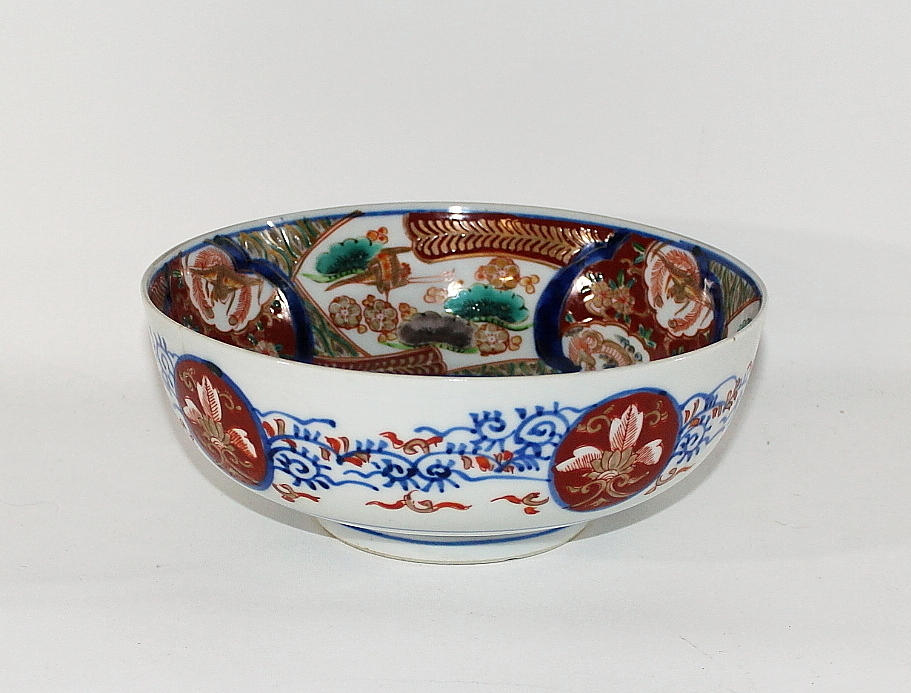 SKÅL, porslin, Imari, Japan, ca 1850- tal.