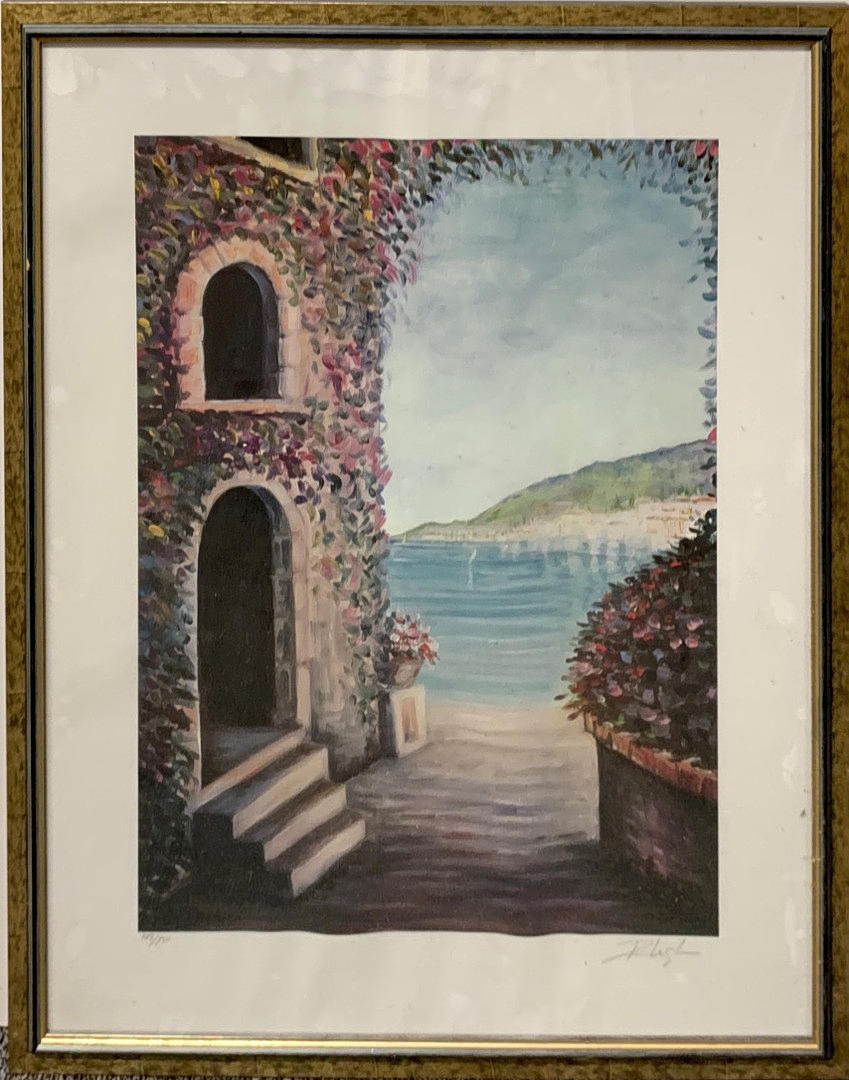 RANDAL LEIGH. LIMITED EDITION LITHOGRAPH.