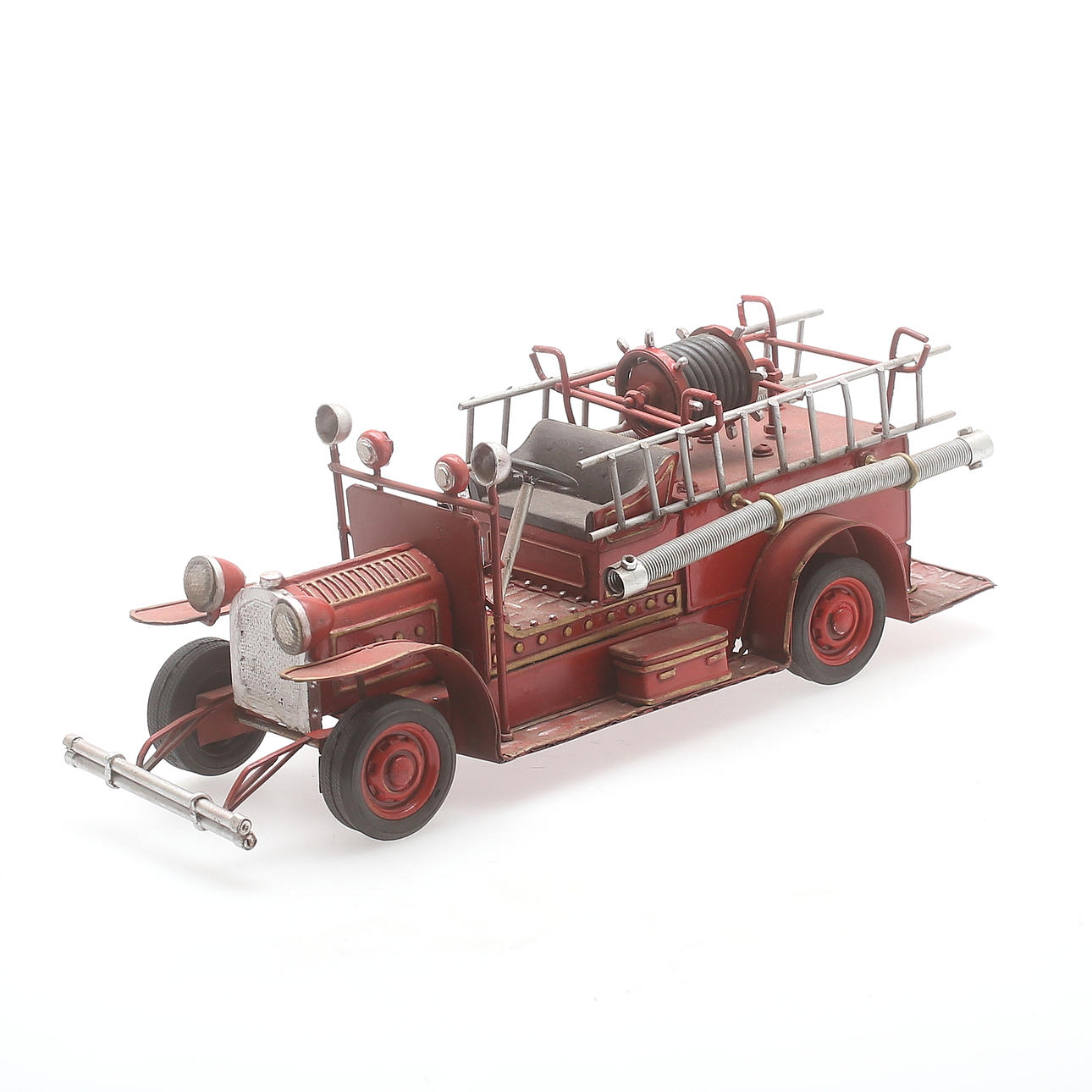 SPIELZEUGAUTO, Feuerwehr, Eisen, Blech, erste Hälfte 20. Jh..