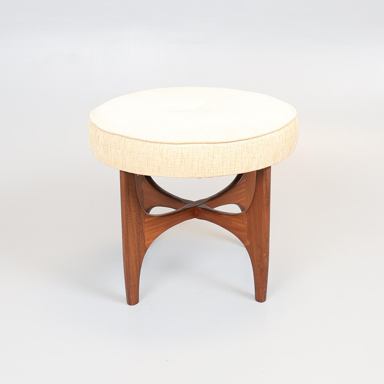 MID-CENTURY G PLAN ASTRO TEAK STOOL.