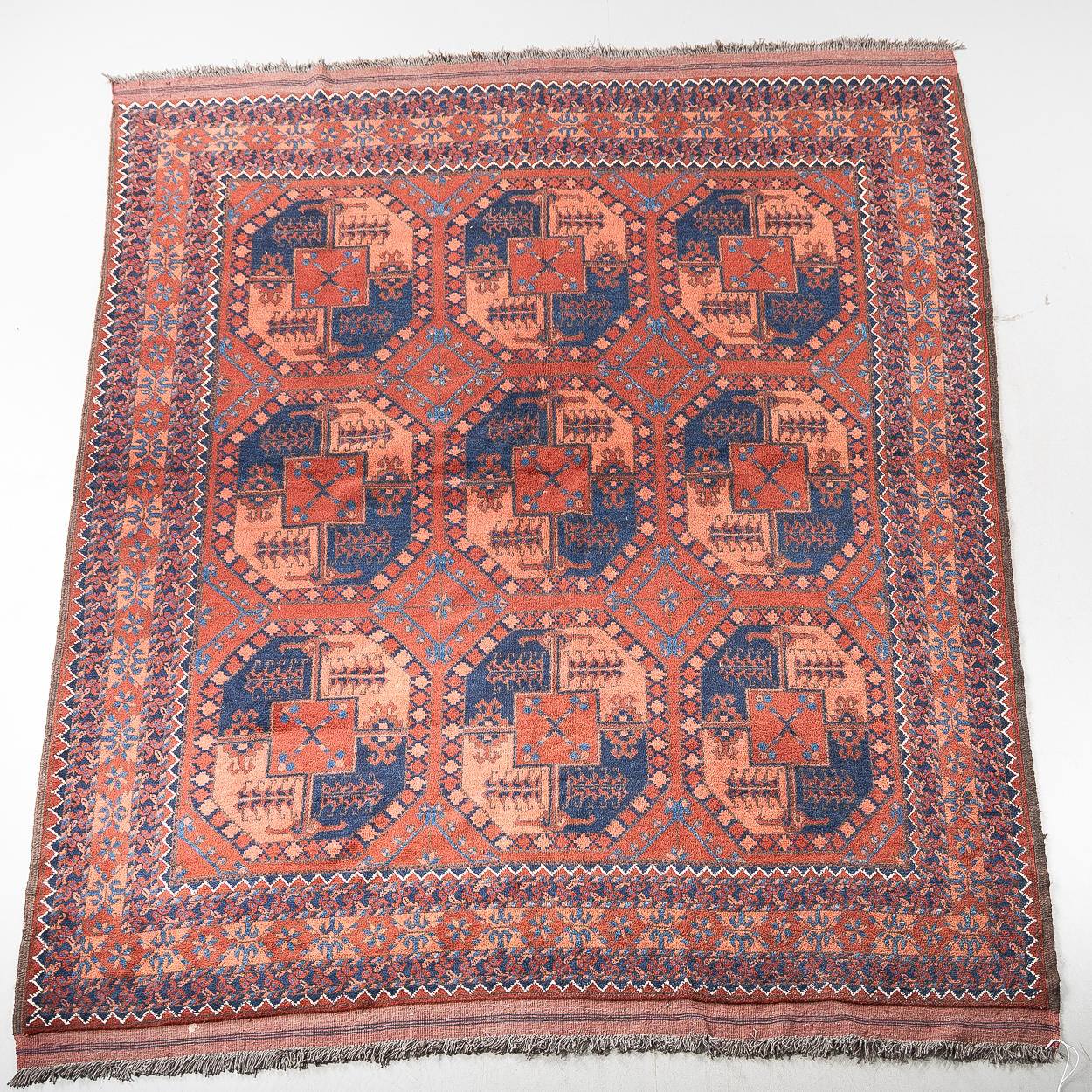 CARPET, Afghan, approx 286x203 cm.